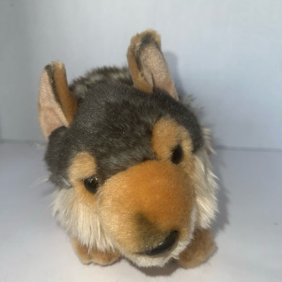 Miyoni by Aurora Plush Wolf Stuffed Animal Soft Brown Gray 13.5" #26264 - Picture 2 of 9
